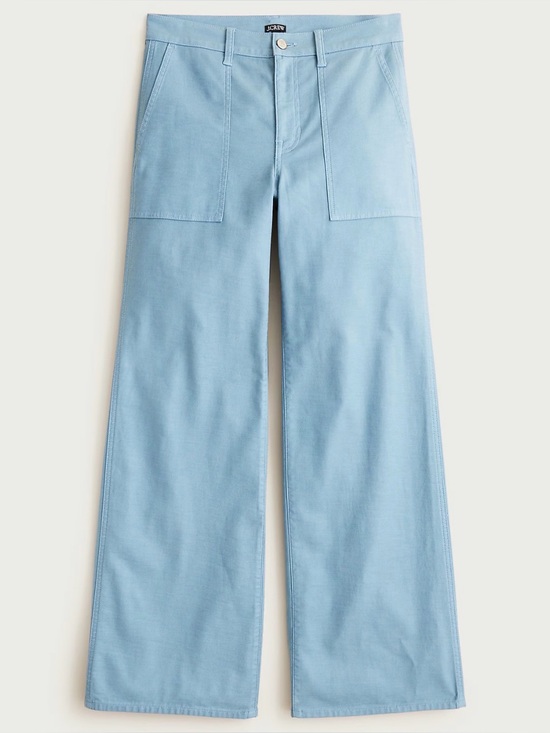 J. Crew Pants - J.Crew Camp-pocket wide-leg pant Size 32